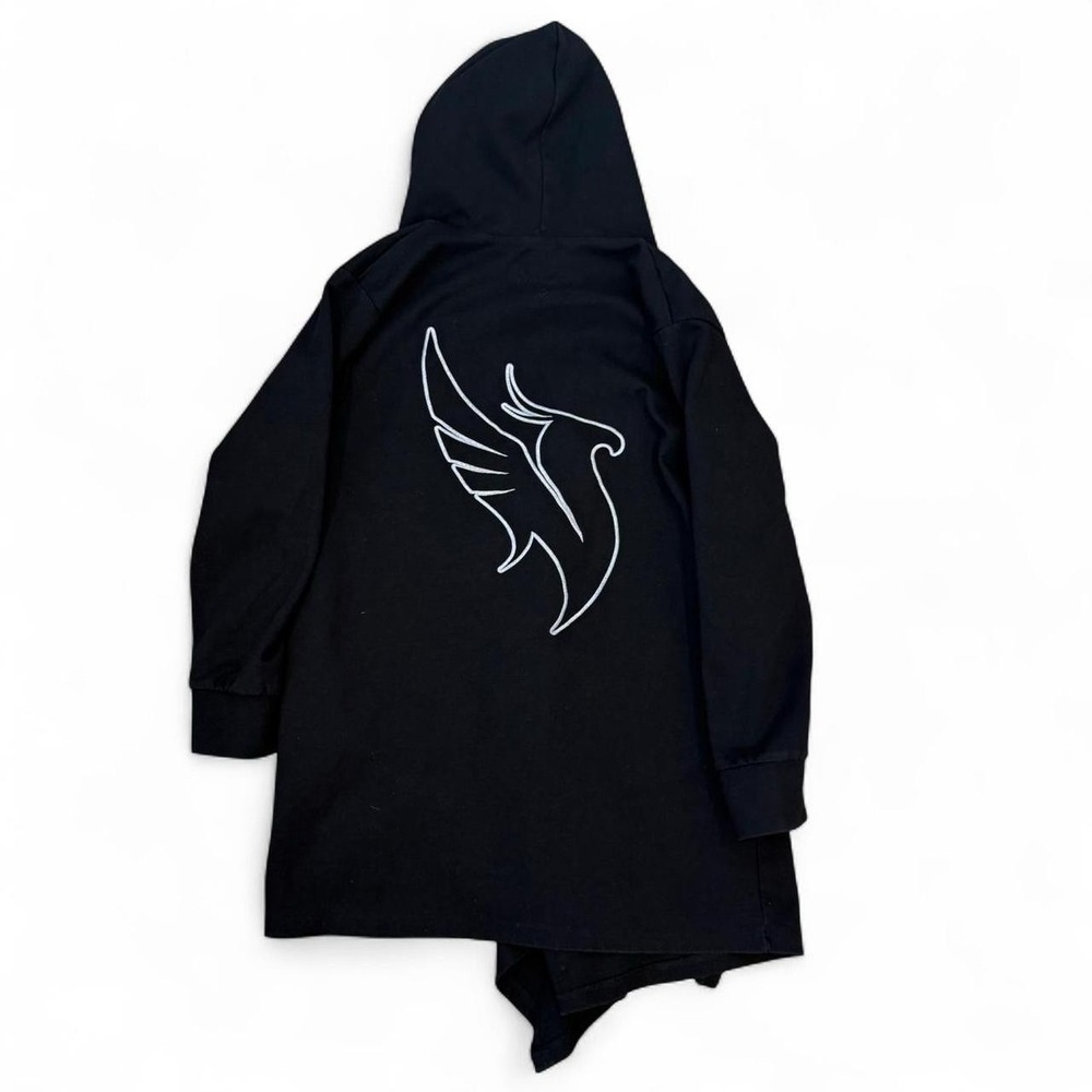 Illenium Fallen Ember Black Hooded Cloak Adult Medium Futuristic Music Rave